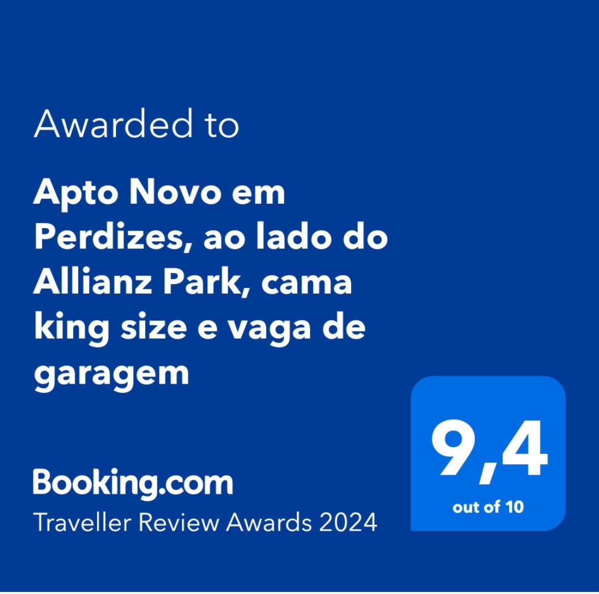 Apto Novo E Confortavel Em Perdizes, Ao Lado Do Allianz Park, Cama King Size 상파울루 외부 사진